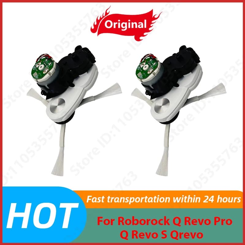 Original For Roborock Q Revo Pro Q Revo S Qrevo Master Spare Part Scalable Motor Module Assembly Side Brush Motor Accessories