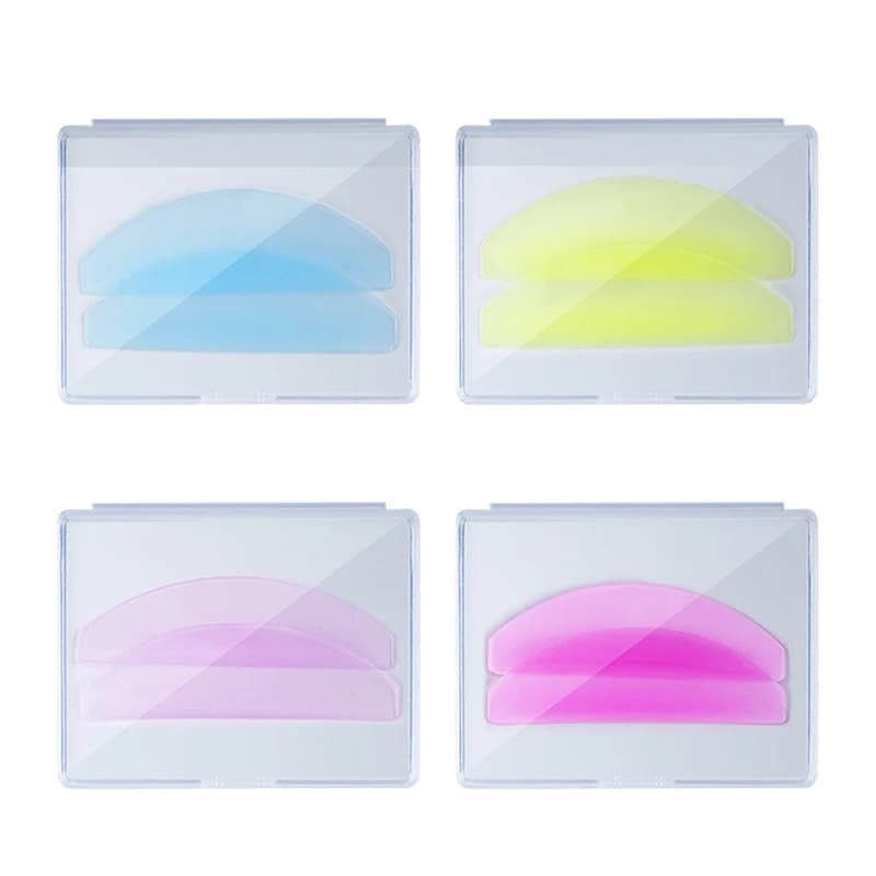 diAD di1 Bigodini Paio in Silicone for Eyelashes, Extension Eyelash Bearings, Permanent Eyelash Tools, Multicolor Eyelash Lifting Kits, Reusable Accessories