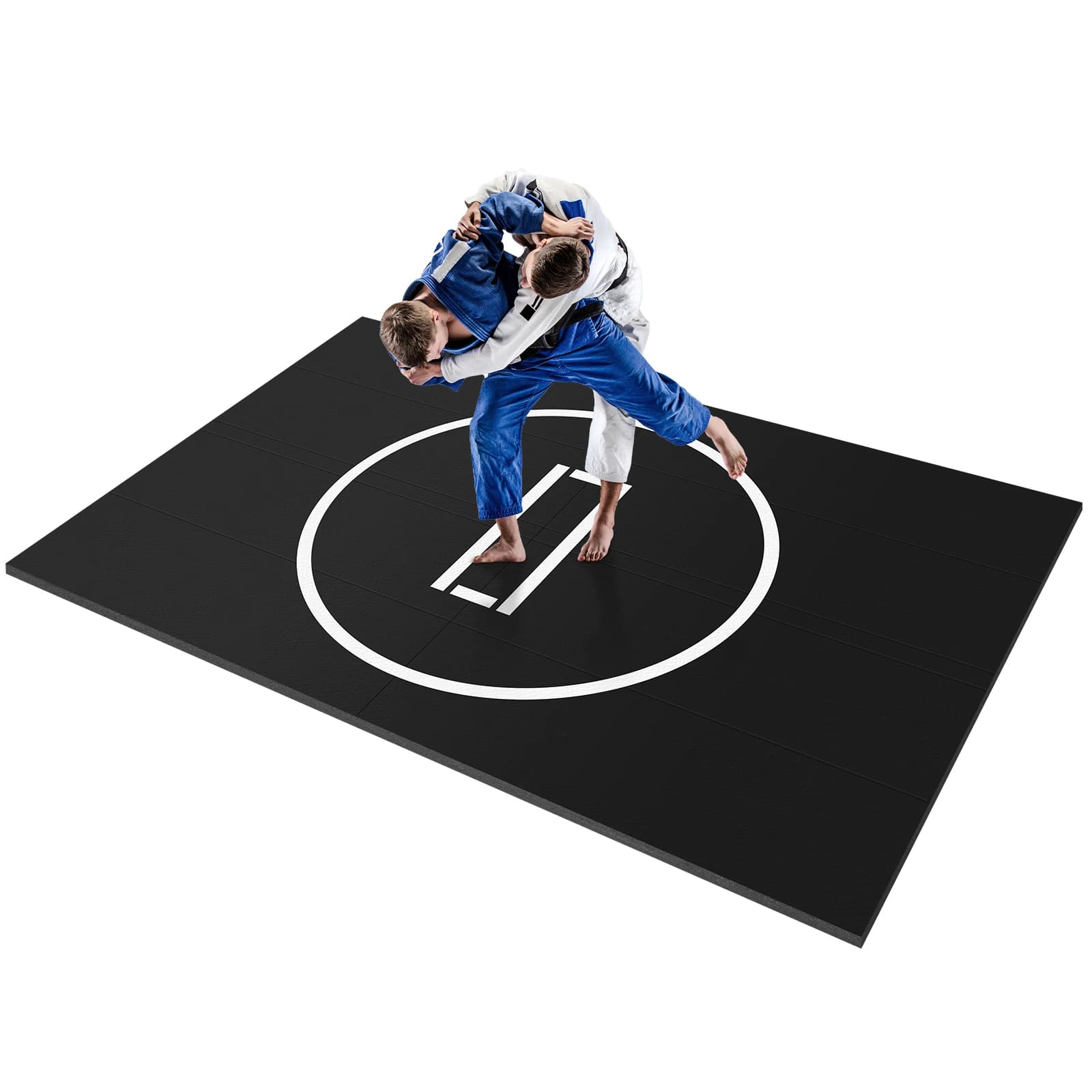 Folding Training Mats Waterproof Gymnastics Training Mat for Yoga BJJ MMA Grappling Judo Boxing Martial Art