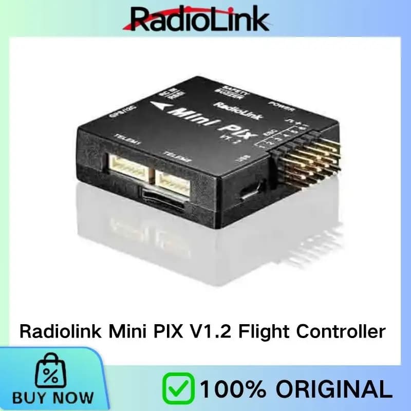 Radiolink New Mini PIX V1.2 Flight Controller M10N GPS TS100/SE100 GPS Same As Pixhawk FC FPV Racing Drone Helicopter Airplane