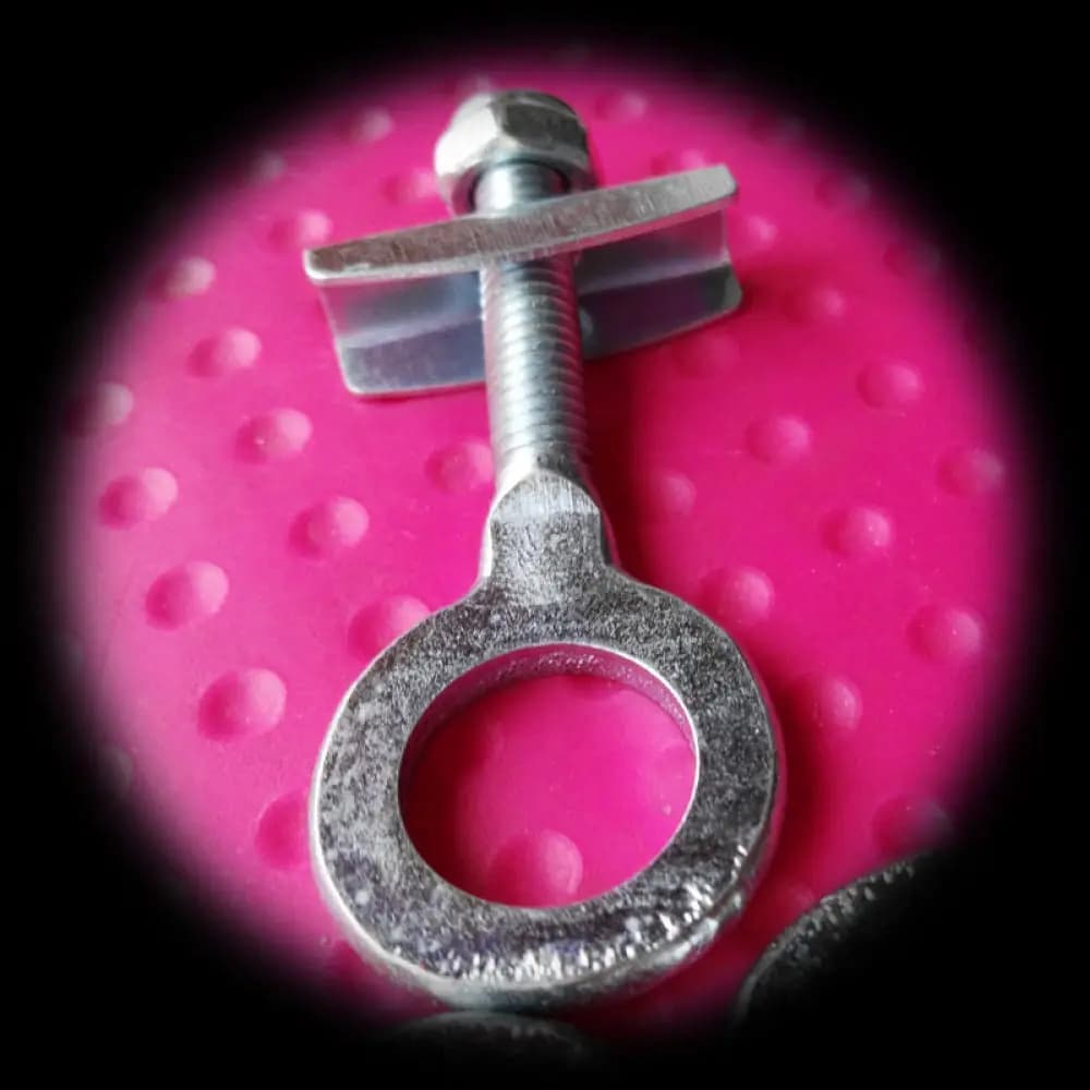 Bicycle Chain Adjuster For Ibh Electric Scooter Brushed Metal Reliable Tension Control Maintenance Part Cycling Gear