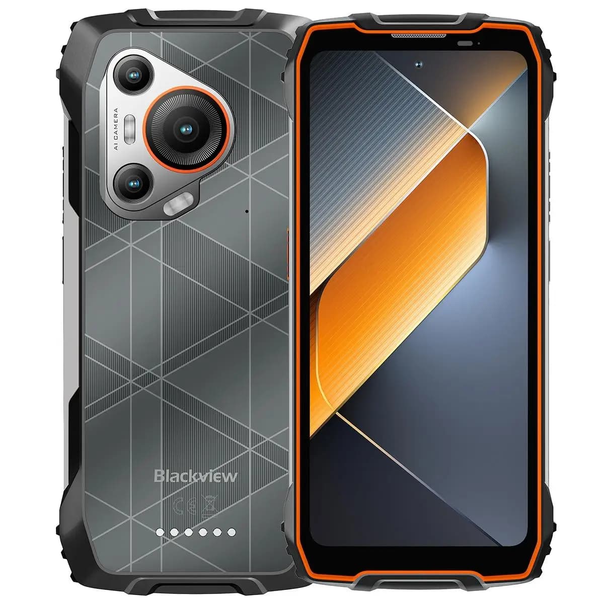 Blackview BL7000 5G AI Smartphone robusto Display 6.78" HD+2.4K 120Hz 8GB 256GB 50MP 7700mAh 33W NFC Android 15 Telefono cellulare