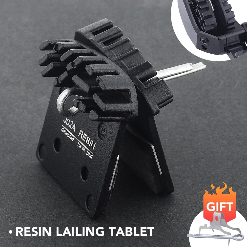 Pastiglie freno a disco per bici MTB J02A Resina Ice Tech Freni idraulici per bicicletta Pinze SLX Deore XT XTR M8000/M9000/M9020/M987/M985