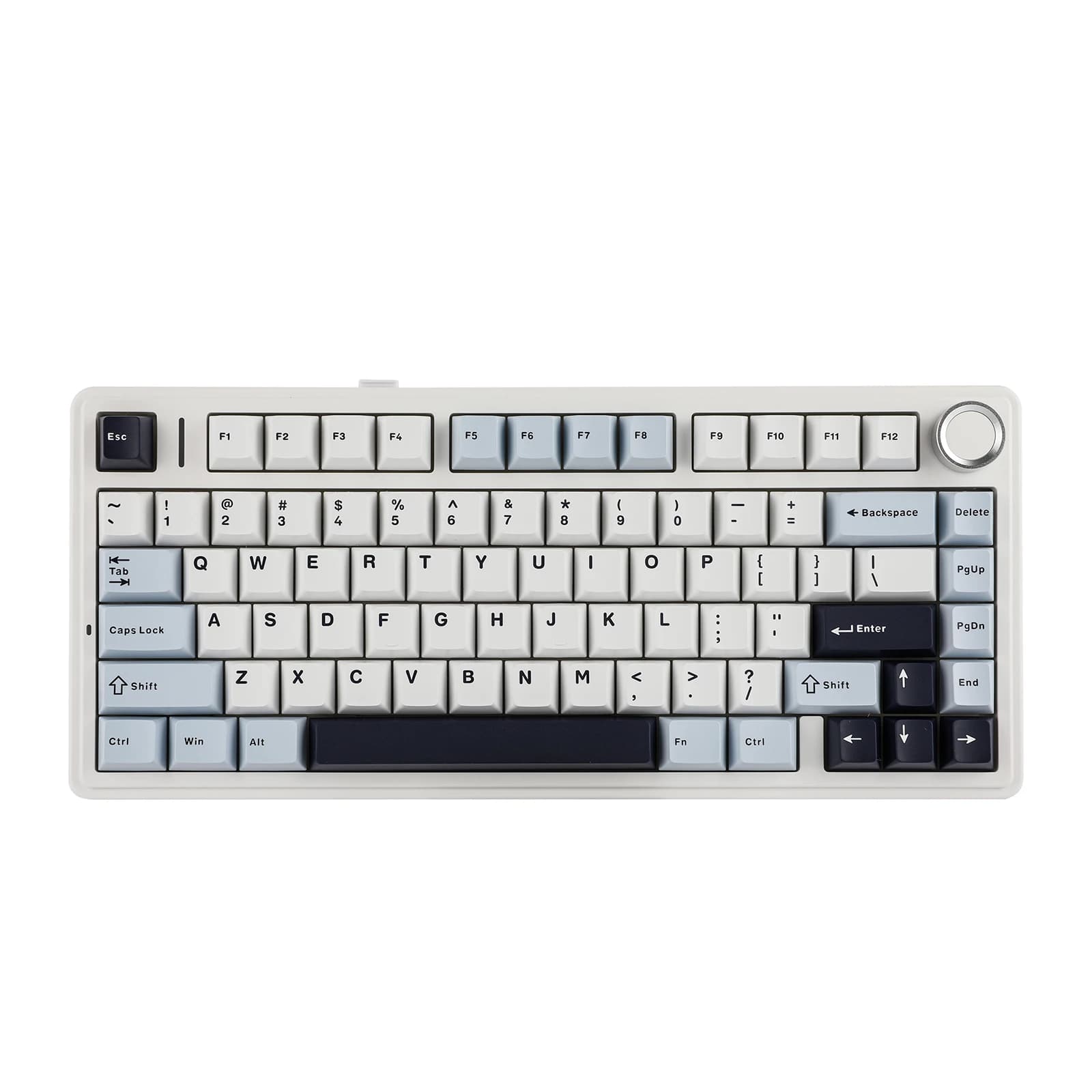 EPOMAKER x AULA F75 75% ANSI Guarnizione hot-swap Bluetooth 5.0/2.4G Tastiera meccanica wireless/cablata Copritasti PBT per Mac/Win