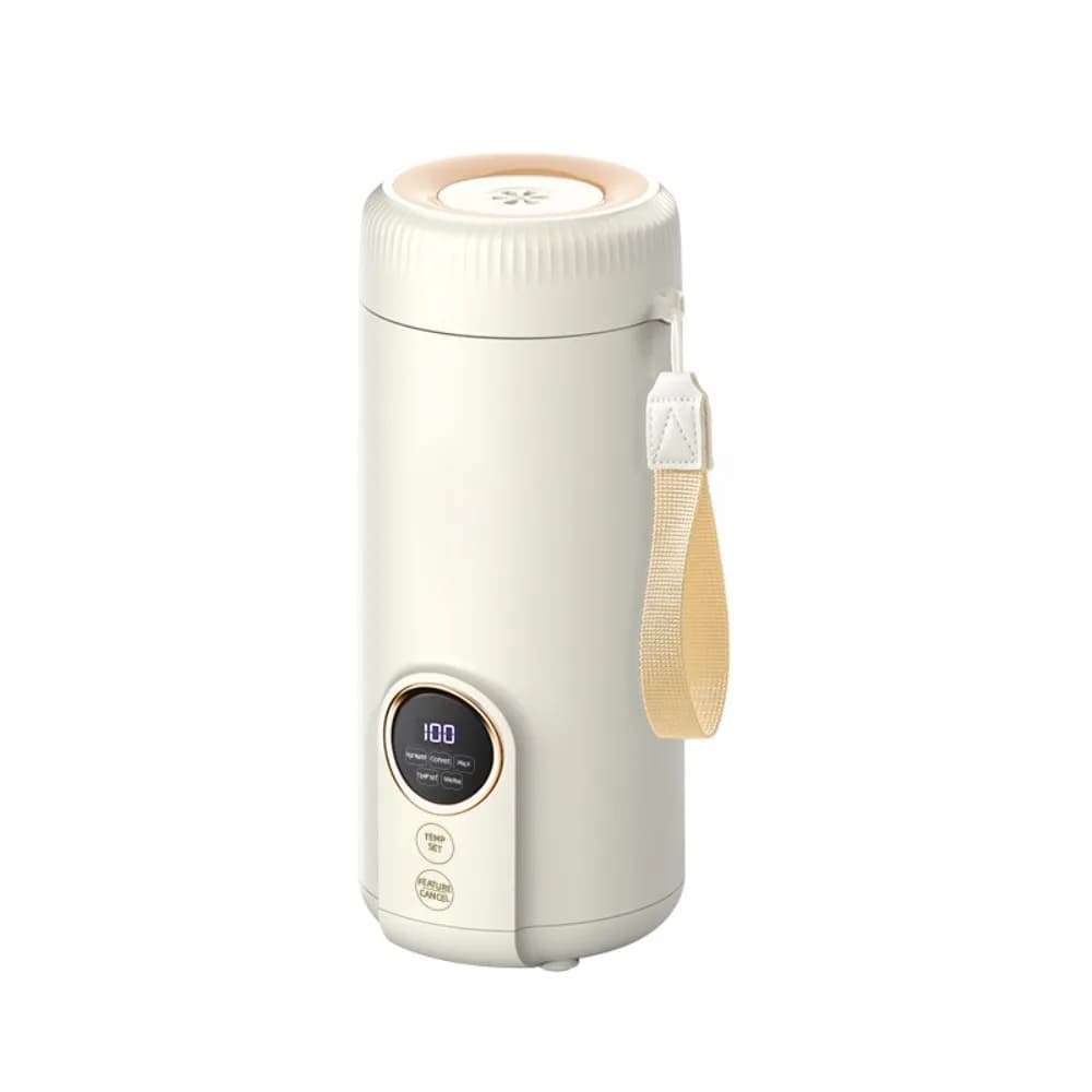 Electric Heating Cup Portable Electric Water Cup Small Thermal Insulation Travel Heating Kettle
