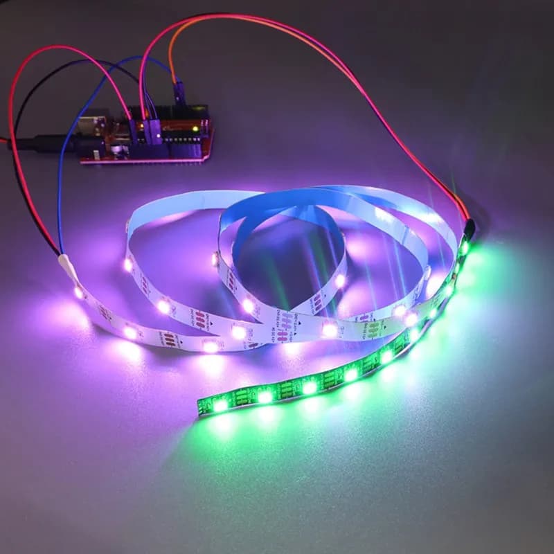ilELATO il LED Strips WS2812 5V 5050 Color beads for Arduino/ programmed control ESPRIT