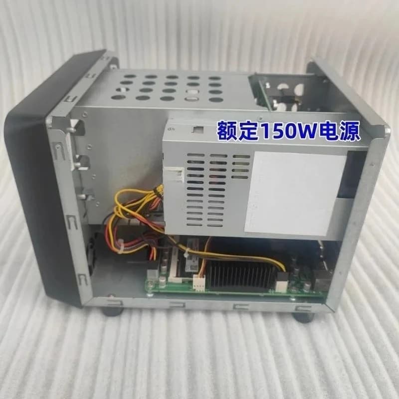 Chassis per microcomputer NAS a 4 bit J1900, host per archiviazione di rete, cloud disk aziendale, prodotti di seconda mano