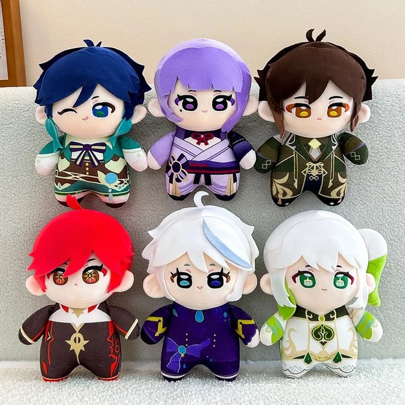 Peluche della Serie Anime Genshin Impact, Ciondolo a Forma di Coppia, Giocattolo Imbottito, Regalo per Fan del Gioco, Nuova Animazione 2026