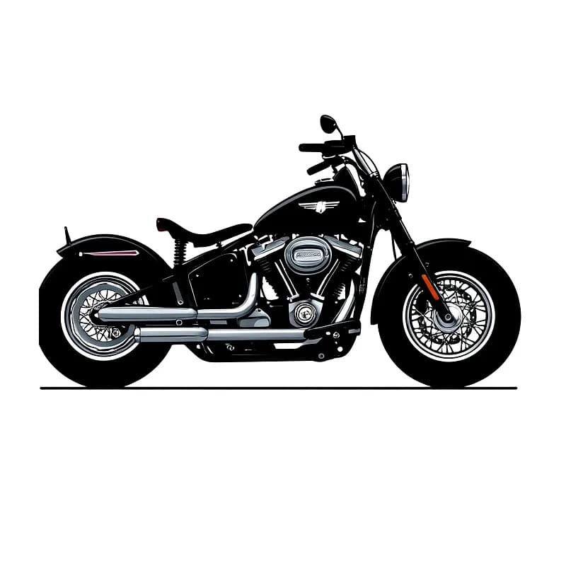 Retro Motorcycle Heat Transfer Vinyl HTV Iron On Patch DIY Clothing Decal Craft Transfer Film for T-Shirt Sticker and Hoodies