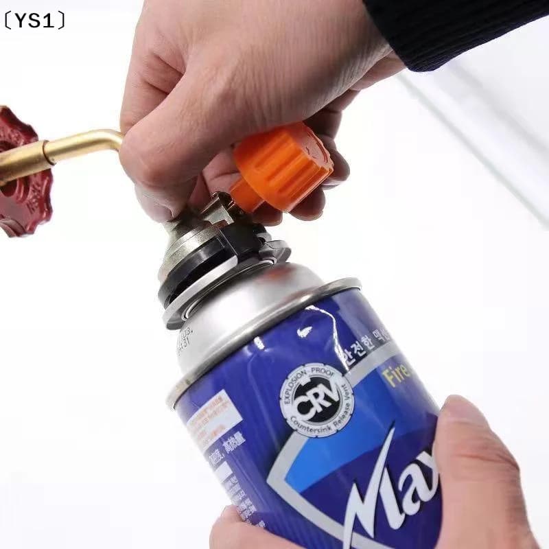 〔YS1〕Gas Butane Cylinder Tank Charging Valve Refill Direct Connector Adapter For Outdoor Camping Picnic Cylinder Filling Adapter