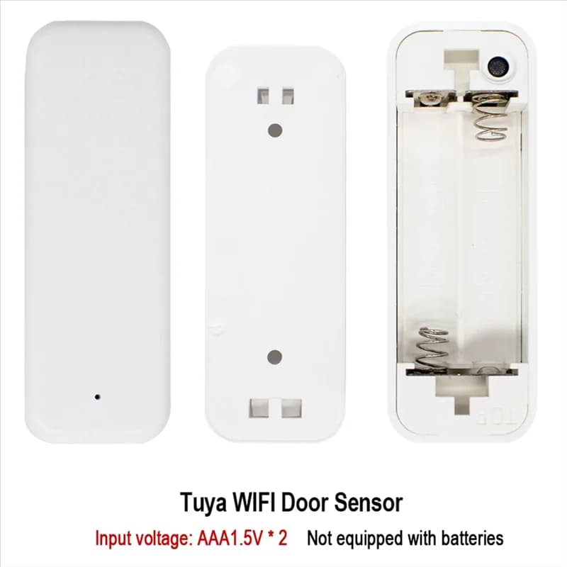 B29C-Tuya Sensore per porte e finestre Wifi Sensore per porte e finestre intelligenti Sistema di allarme per porte aperte/chiuse
