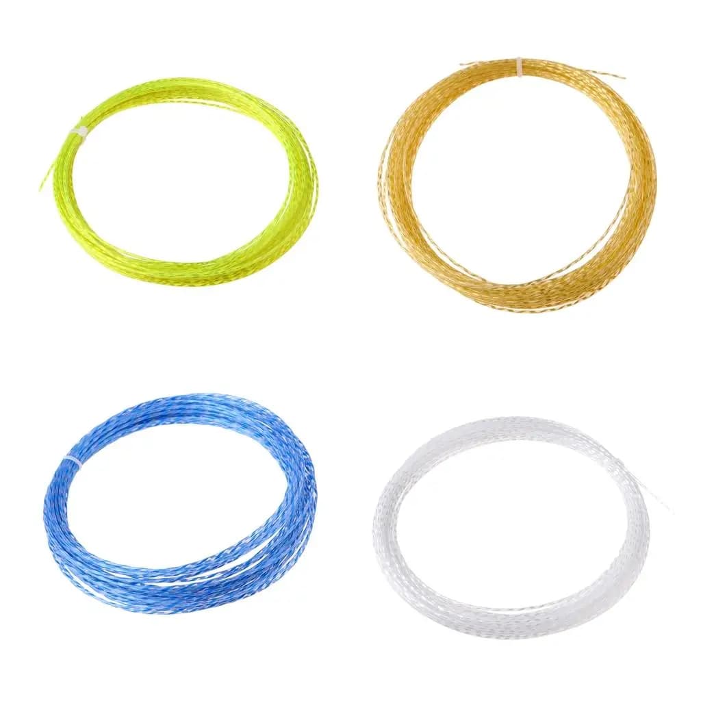 Corda da badminton in nylon resistente, classica, in bobina, per macchina incordatrice da tennis e pratica