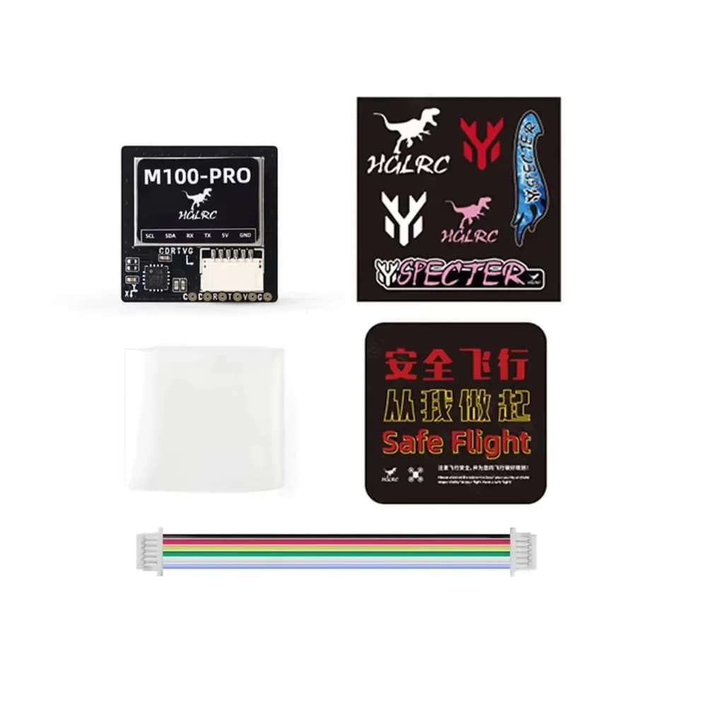 HGLRC M100-5883 GPS / M100-PRO GPS / M100 MINI GPS / M80 PRO / M80 GPS per Droni FPV da Corsa, Quadricotteri Freestyle, Componenti per Droni RC