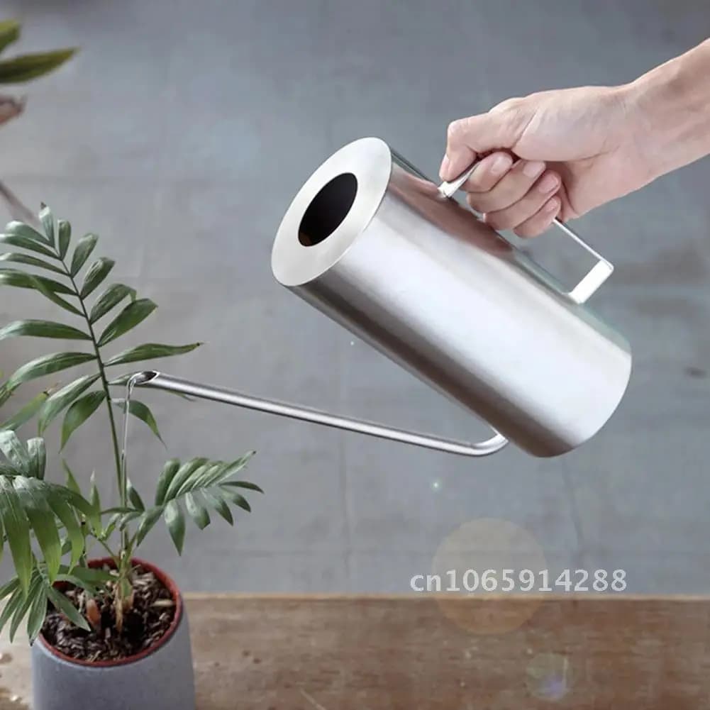Stainless Steel Hardening Machine Bonsai Garden Plants Water Pot Spraying Pot Tool Indoor Plants with Long and Long Mouth