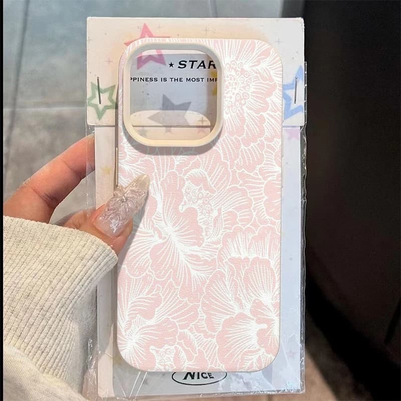 Case for iPhone 17 with Elegant Floral Pattern, Compatible with iPhone 16, 17 Pro Max, 15, 14, 13, 12, 11, XS, XR, 7, 8 Plus, 16E, 17 Air