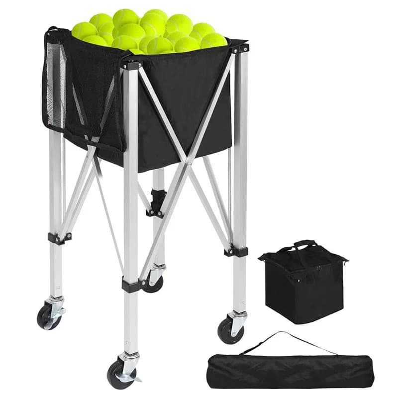 Wholesale Tennis Ball Hopper, PortablePickleball Ball Hopper With Wheels For Baseball Softball Pickleball Training