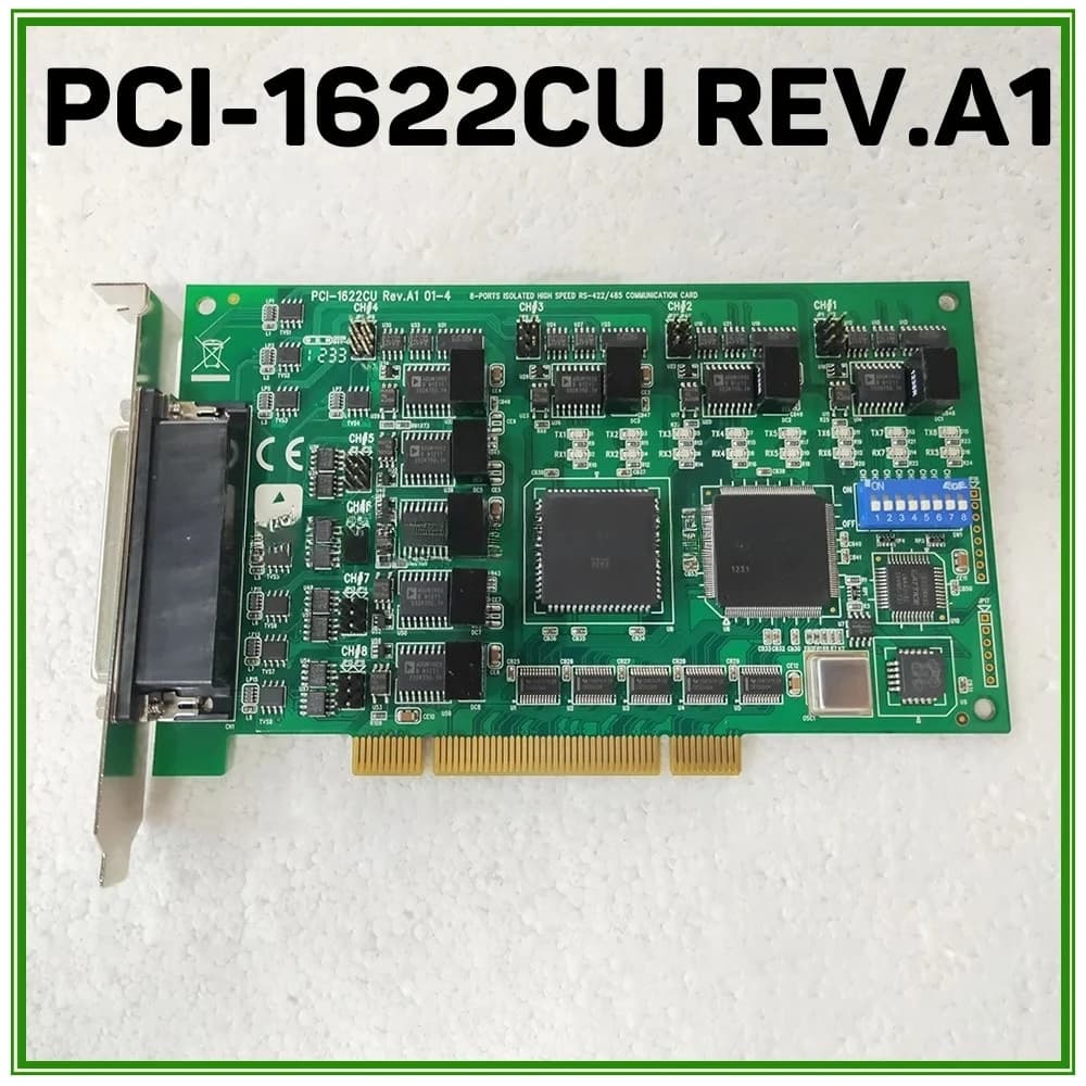 Scheda di acquisizione dati Advantech a 8 porte RS-422/485 PCI-1622CU REV.A1