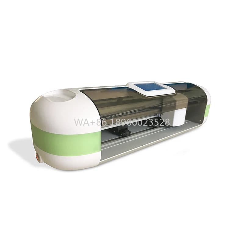QK-430 Formato A3/A4 Portatile Piccolo Automatico Pellicola Del Vinile Etichetta Autoadesiva Carta Die Cutter Plotter Macchina Con Macchina Fotografica