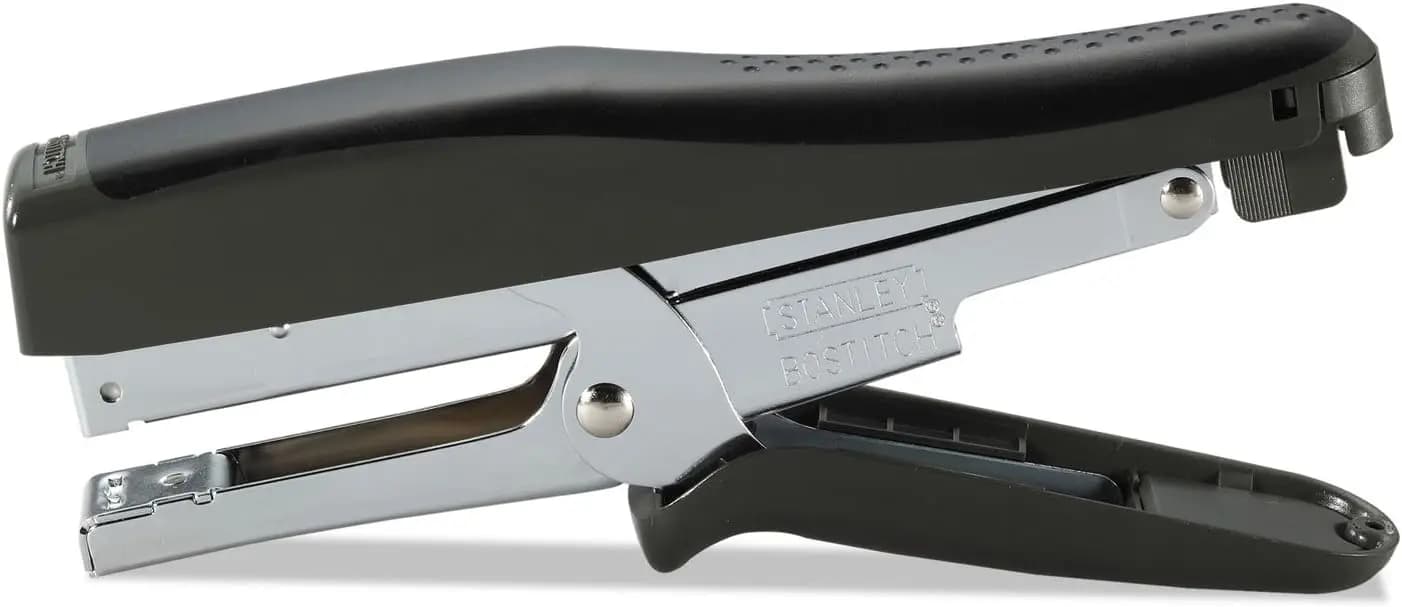 Cucitrice a pinza per impieghi gravosi da 45 fogli con tecnologia anti-inceppamento, leva a pressione facile per una cucitura senza sforzo