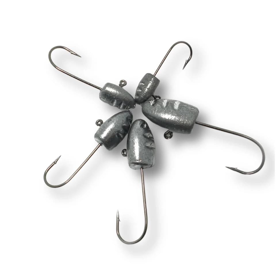 10 pz/pacco Morbido Verme Esche Jig Testa Gancio Spinato 3g 28mm Richiamo Morbido Jig Gancio di Ghiaccio/B zattera Ami Da Pesca attrezzatura da pesca