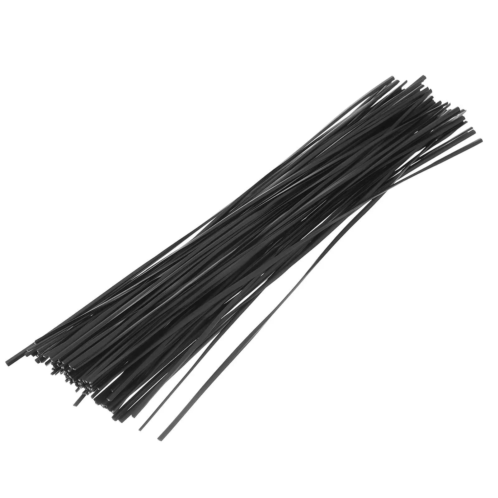 500Pcs Garden Flexible Ties Galvanized Iron Wire Strong Cable Wrap Organizer Cord Tie Straps for Home Office Wire Management