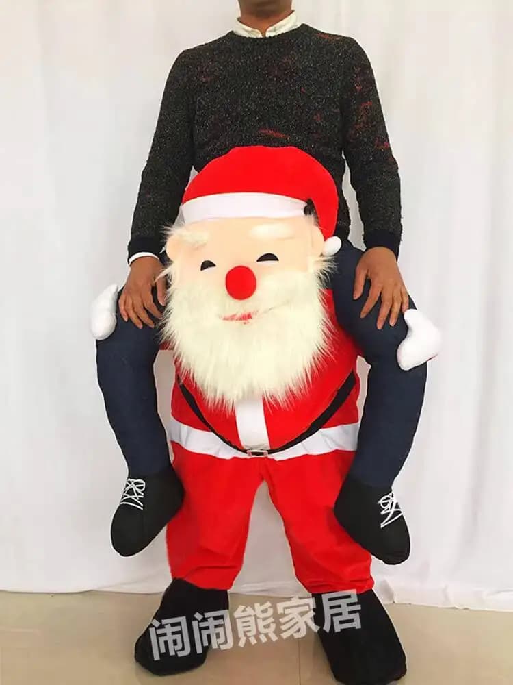 Costume Cosplay Adult Role Play Children Reindeer Doll Costume Back Pants Santa Claus Outfit