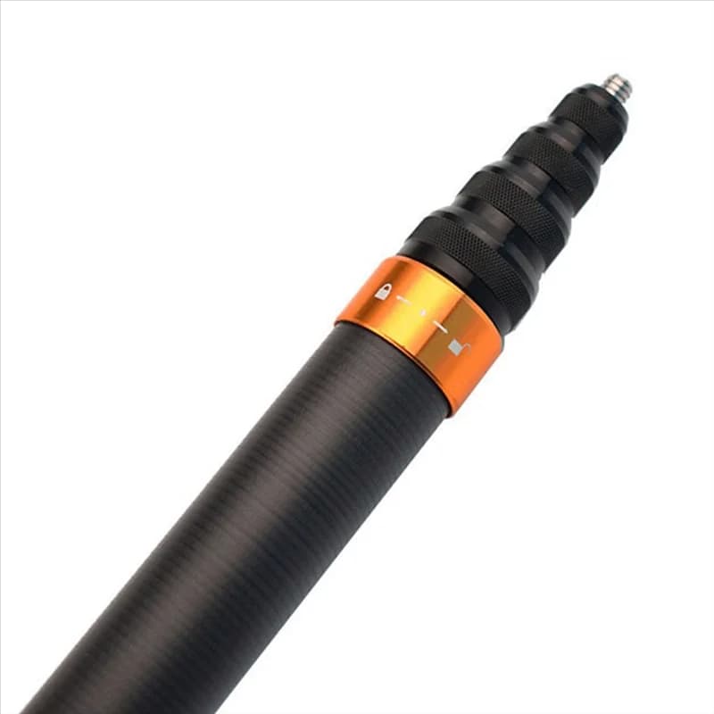 B29C-Bastone selfie invisibile in fibra di carbonio Bastone selfie retrattile da 300 cm per bastone selfie Insta360 X3/GO3/DJI/Gopro