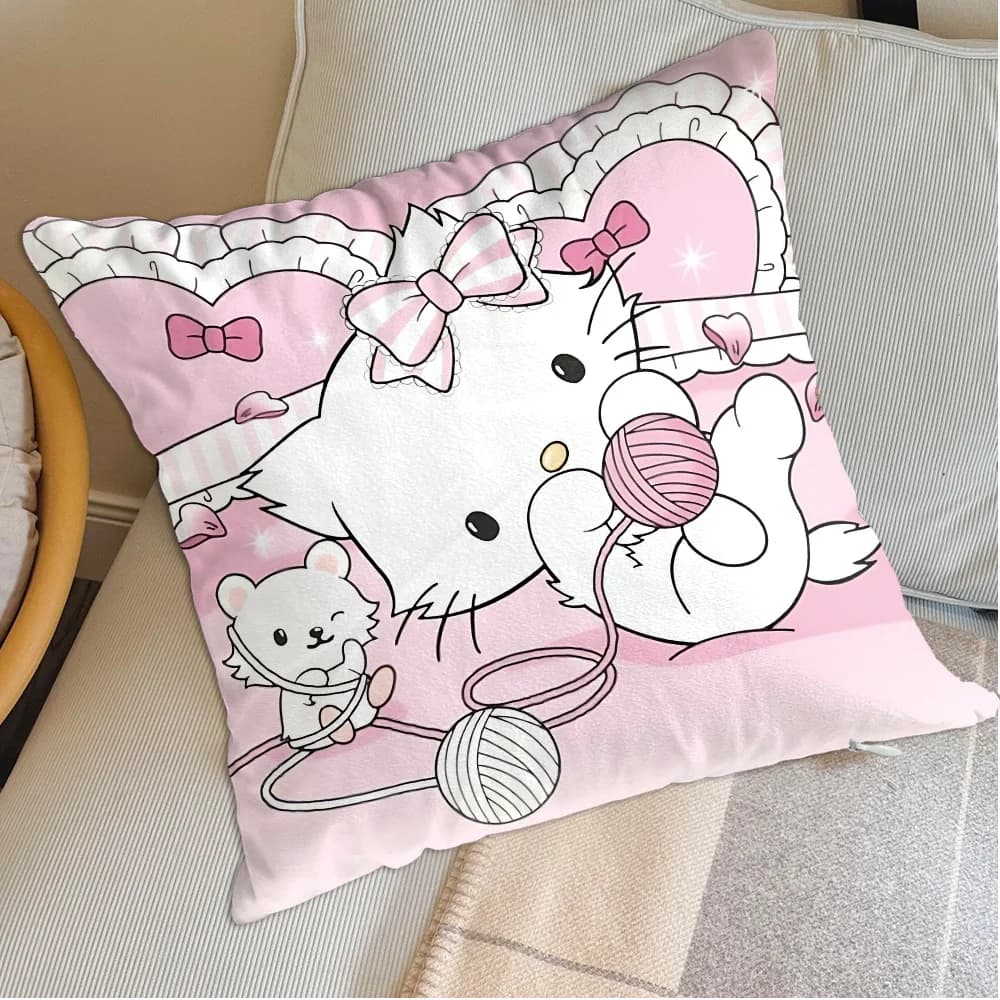 Kawaii C-Charmmy Kitties cushions for decorative sofa, pillow covers, room decorating items, custom gifts, home decorations