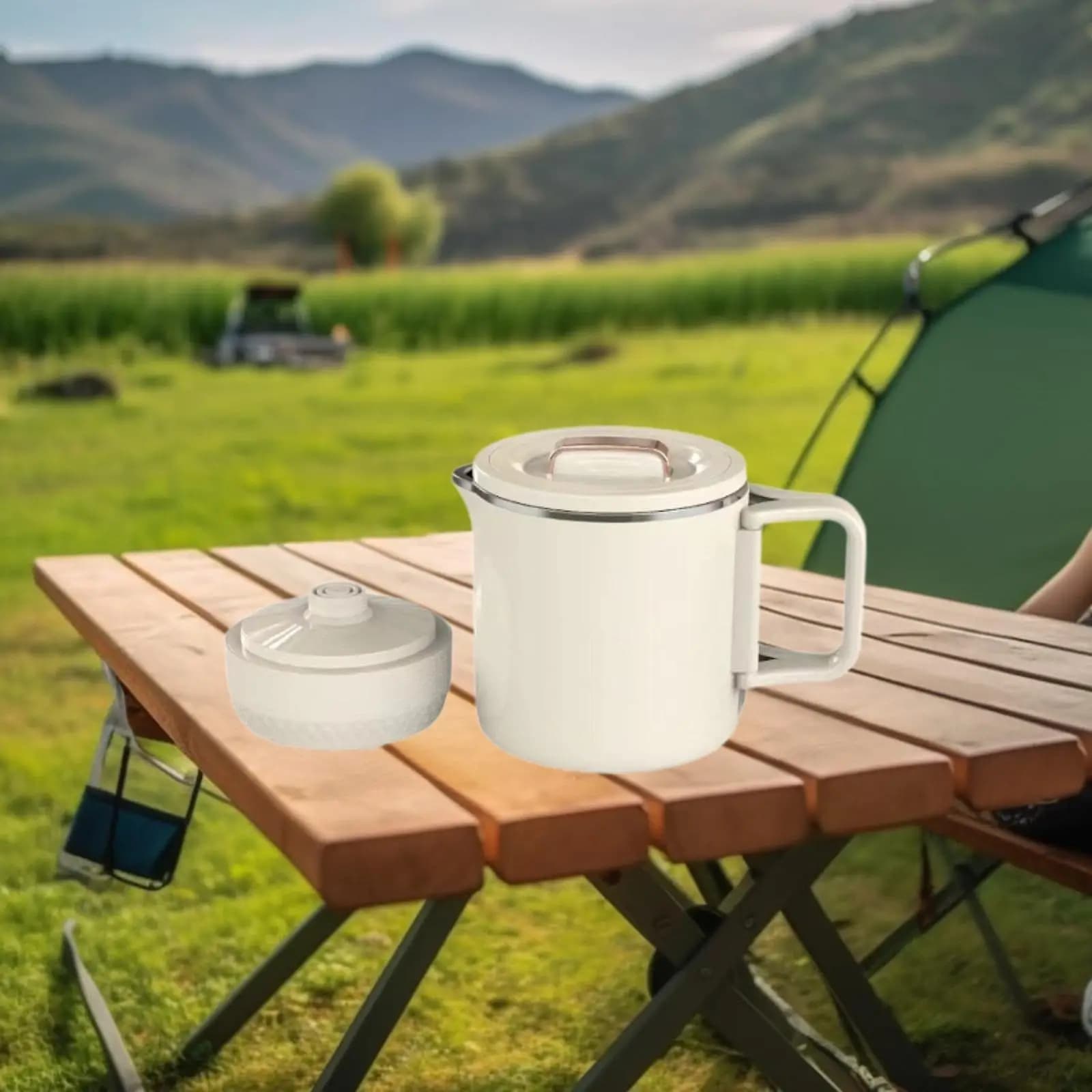 Electric kettle for Water, Teapot for Home, Office, Travel and Camping