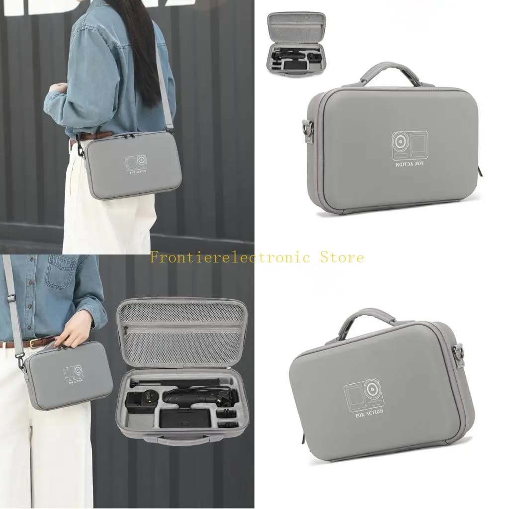 G8DB portable design shoulder bag for Action 6 camera accessories. Lightweight design