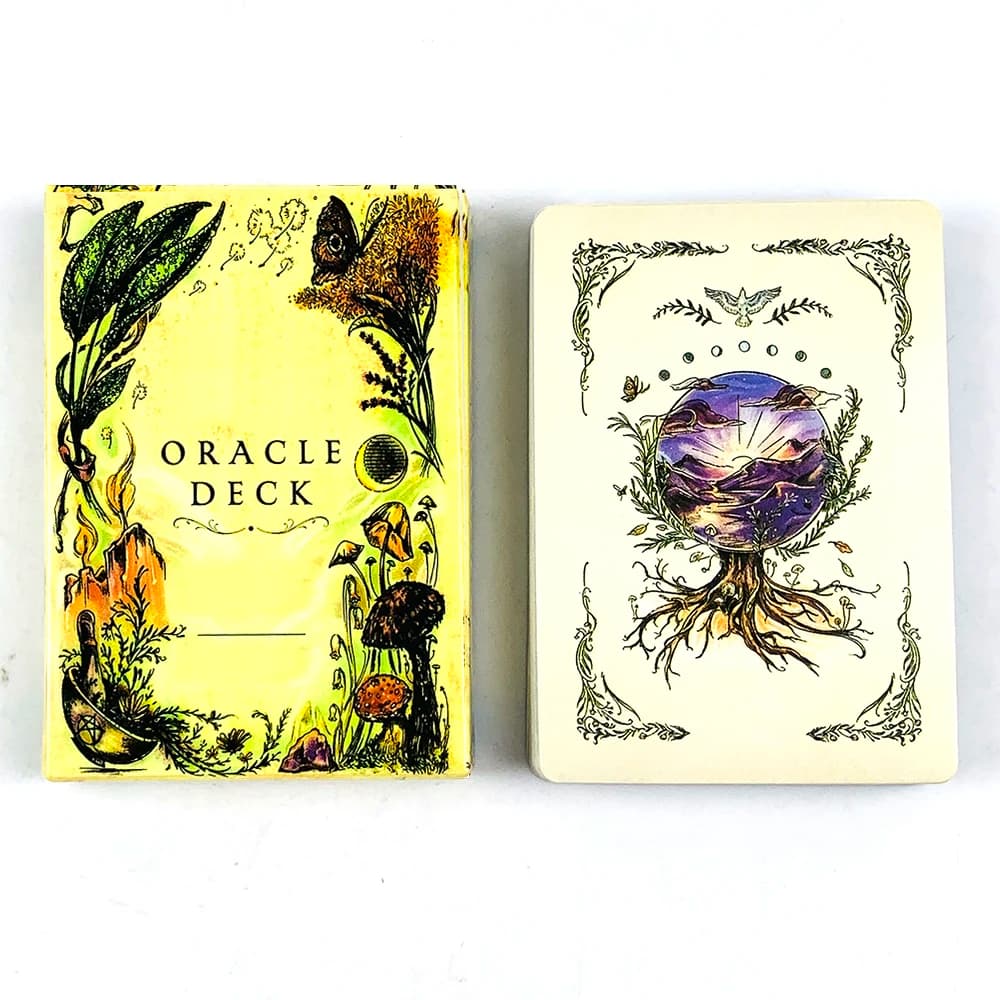 Vendita calda Oracle Deck Carta di intrattenimento per il tempo libero Raccolta di famiglia Mazzo di divinazione Tarocchi Gioco da tavolo Carte, Giochi di festa