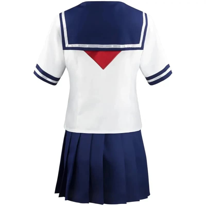 2026 New Arrival Ayano Aishi Cosplay Game Yandere Simulator Uniform Halloween Costume Women Short Sleeve Top Skirt Sailor TSL5X