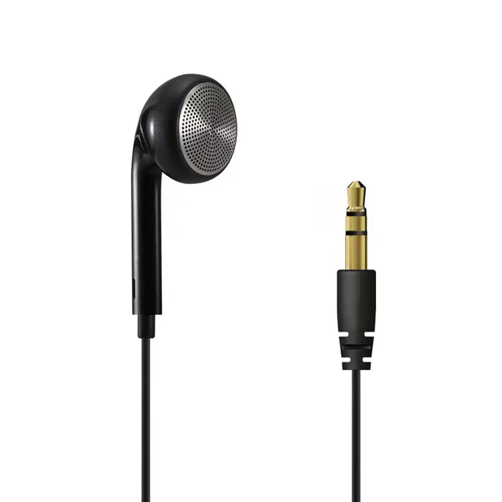 Auricolare Mono da 3,5 mm per Musica, Kit Auricolare Singolo per Walkie Talkie, Accessori per Dispositivi