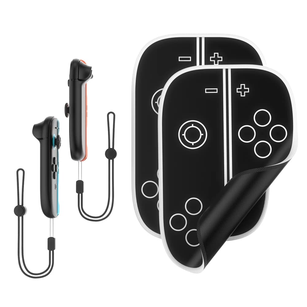 Per Nintendo Switch 2 Tappetino per mouse Set di cinturini da polso Tappetino per mouse ergonomico portatile con cordino da polso per accessori per controller di gioco