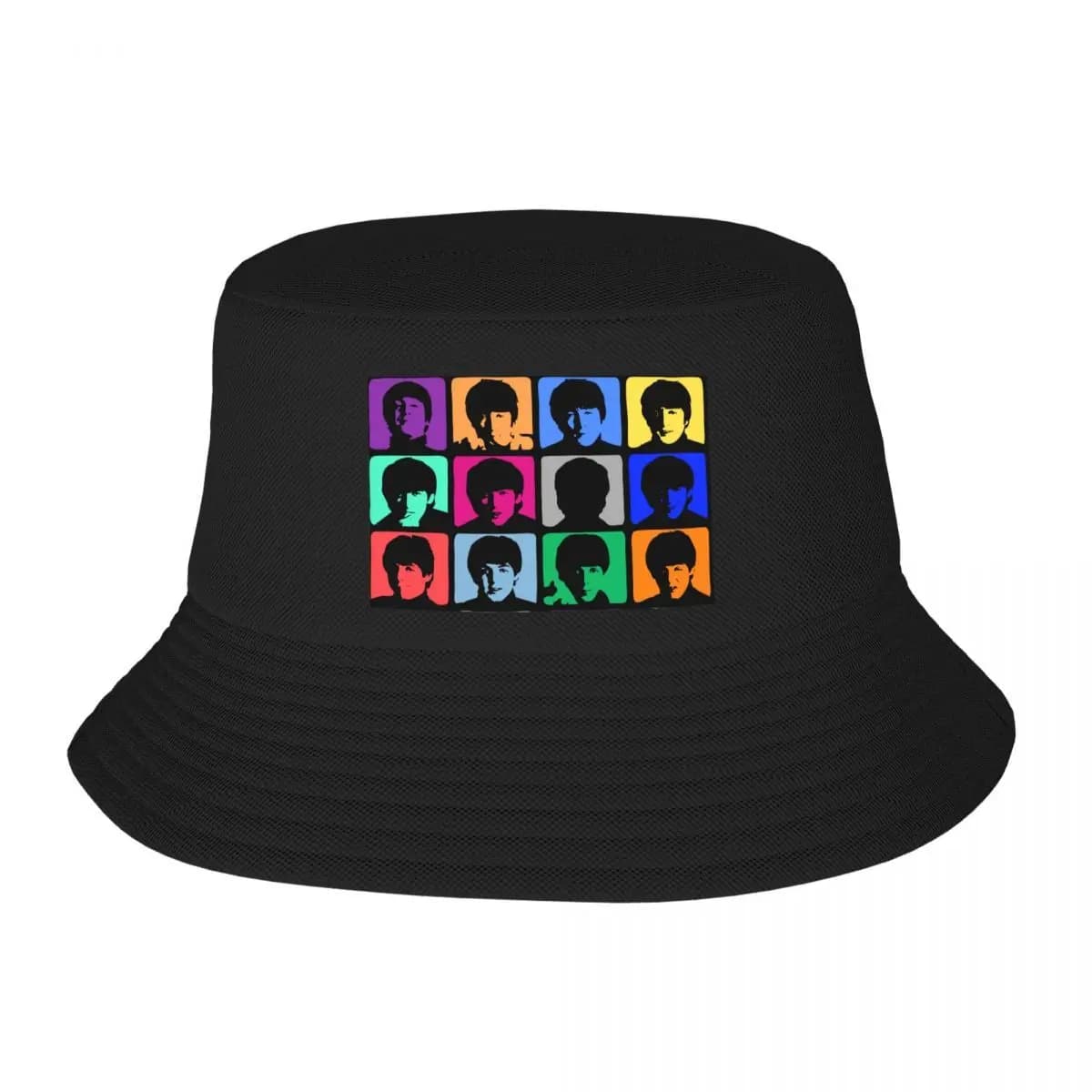 Custom The Beatle Heavy Metal Rock Bucket Hat Women Men Outdoor Sun Summer Fishing Cap