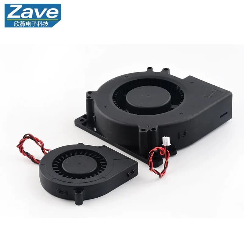 Nuovissimo silenzioso 7515, 7 cm, 12032, 12 cm, soffianti 12 V, ventilatori centrifughi, ventilatori umidificatori turbo