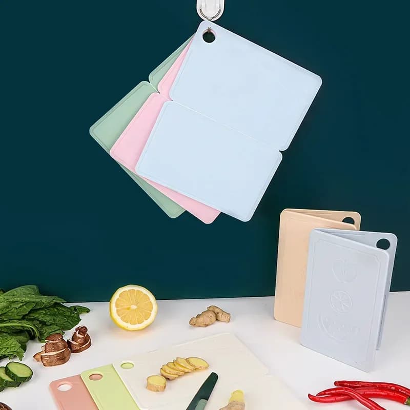 Piegare il tagliere durevole in PP tagliere antiscivolo per frutta e verdura per la cucina di casa tagliere da campeggio facile da pulire