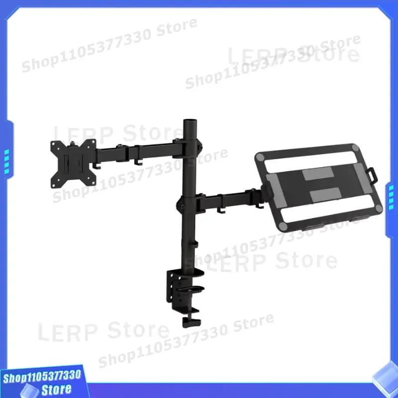Adjustable Metal Desktop Monitor Stand for 32 Inch Screen Laptop Riser Pad Height Adjustable Bracket New Office Desk