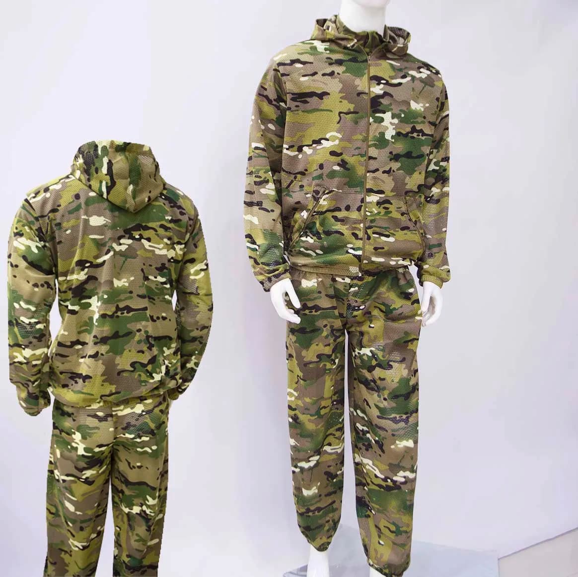 Abbigliamento da Caccia, Tute Mimetiche in Rete per Airsoft, Uniformi Militari per Uomini, Donne e Bambini, Abbigliamento Tattico, Giacche e Felpe per Paintball