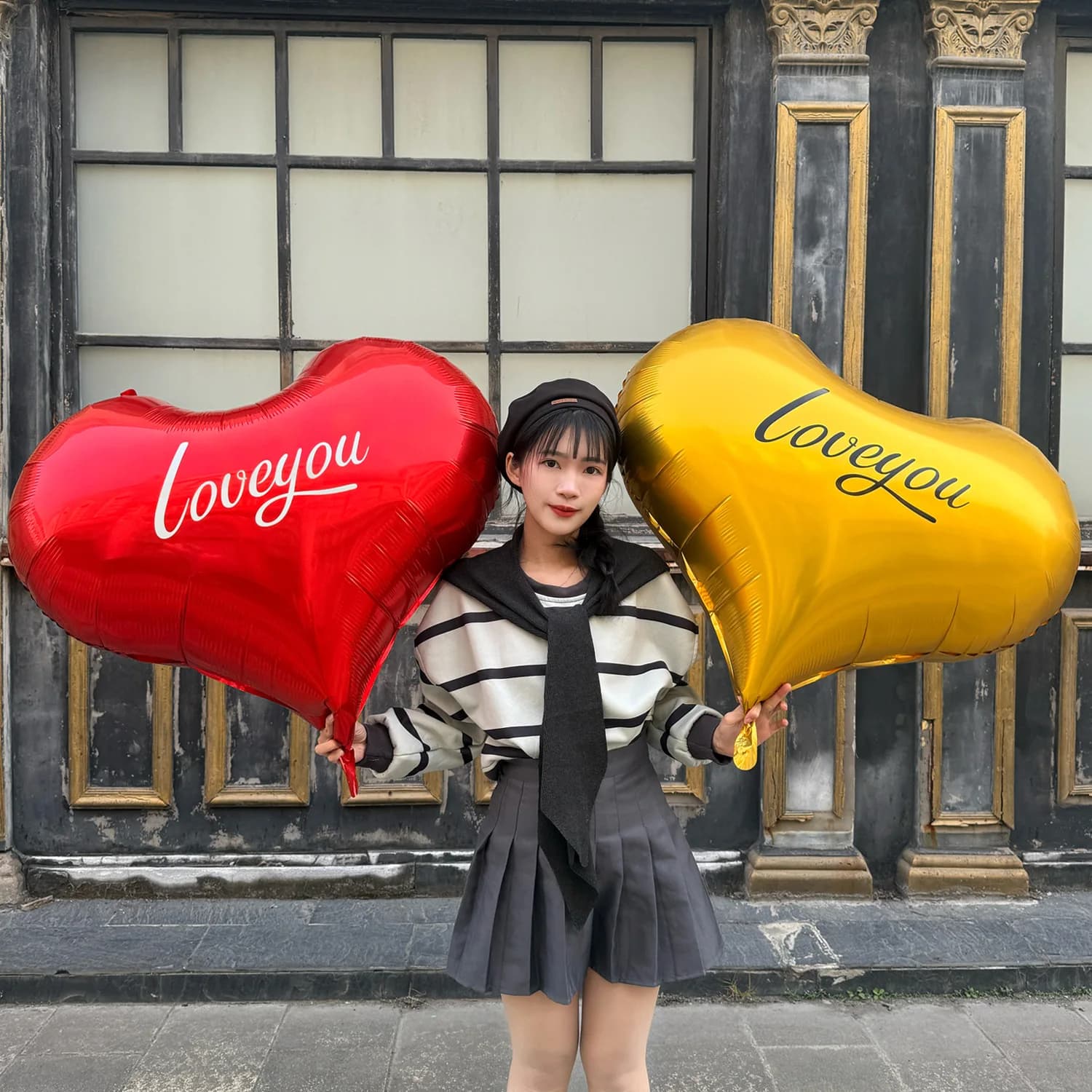 Palloncini foil Super Love You da 100 cm Palloncini a elio di San Valentino Decorazioni per matrimoni Regali per decorare il giorno di San Valentino