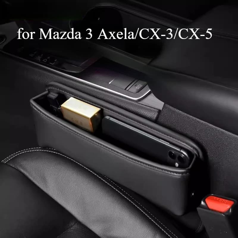 Organizer per Spazio tra Sedili per Mazda 3 Axela/CX-3/CX-5, Accessorio Decorativo e Funzionale per Interni Auto
