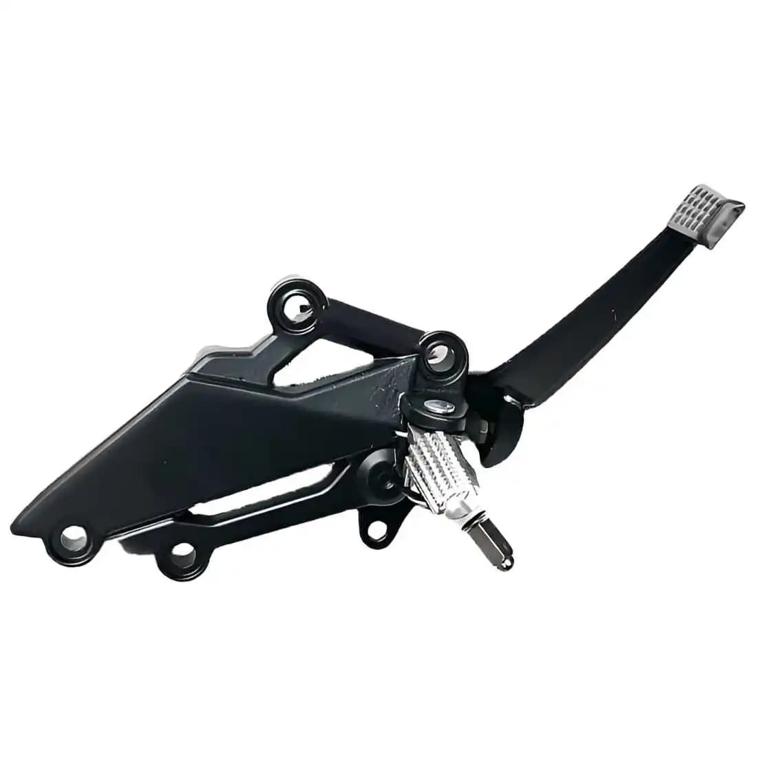 Moto Nero Poggiapiedi Staffa Pedale Del Freno Peg Leva Misura per Kawasaki Ninja 250/R Z250 EX250 EX300 35063-0999 13242-0088