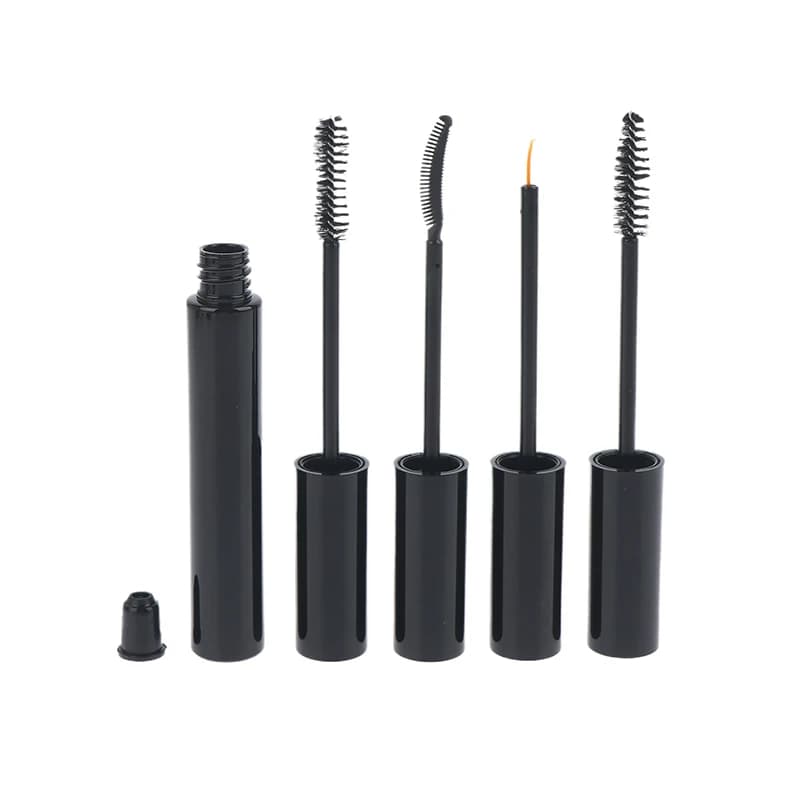 Empty Tube for Mascara with Scovolino, Flacone for Serum Eyeliner, Eyeliner Brush, 12ml Container for Eyeliner Cream