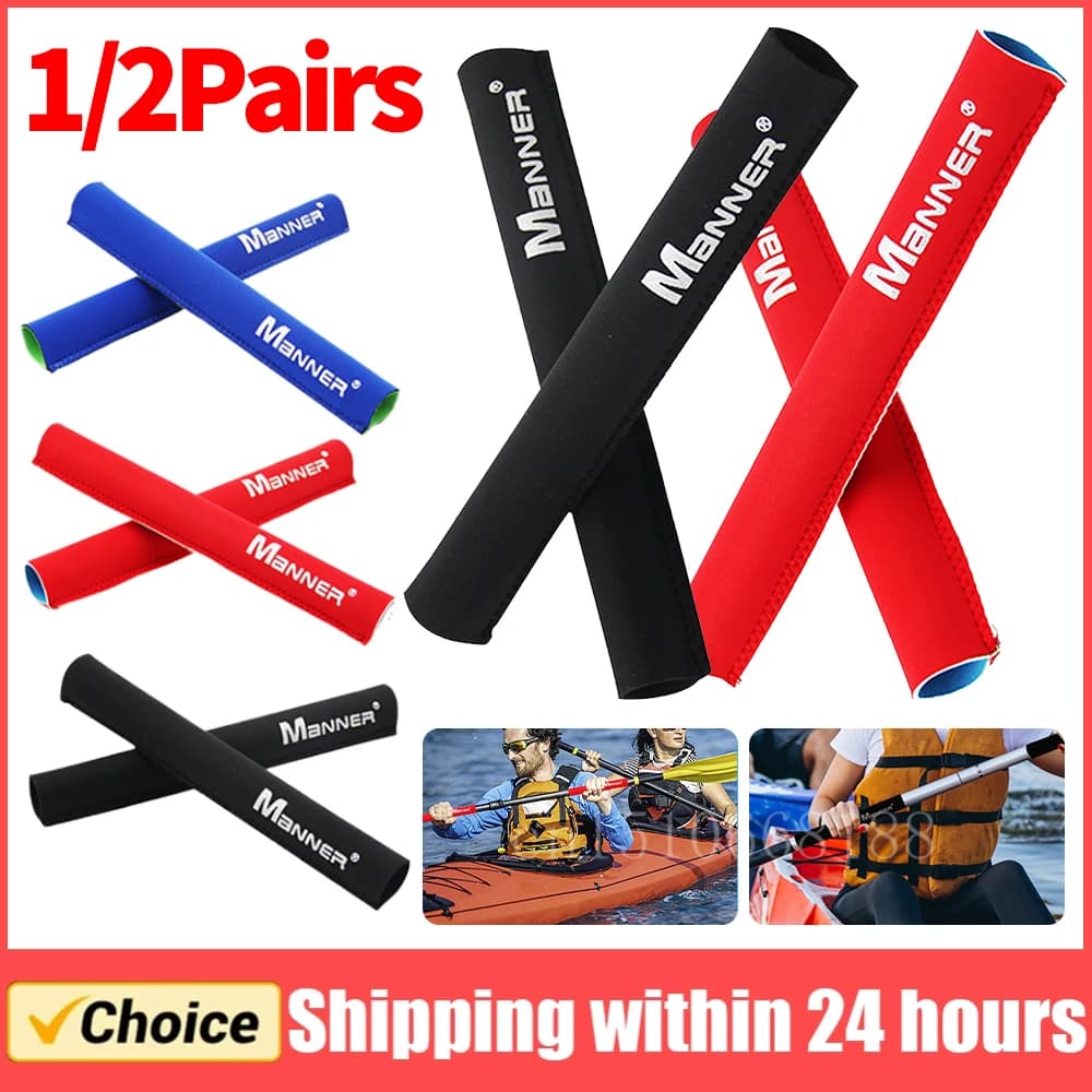 1/2 paia Kayak Paddle Grips Maniglia Della Copertura Antiscivolo Kayak Canoa Paddle Grips Copertura Blister Prevenzione Barca Kayak Accessori