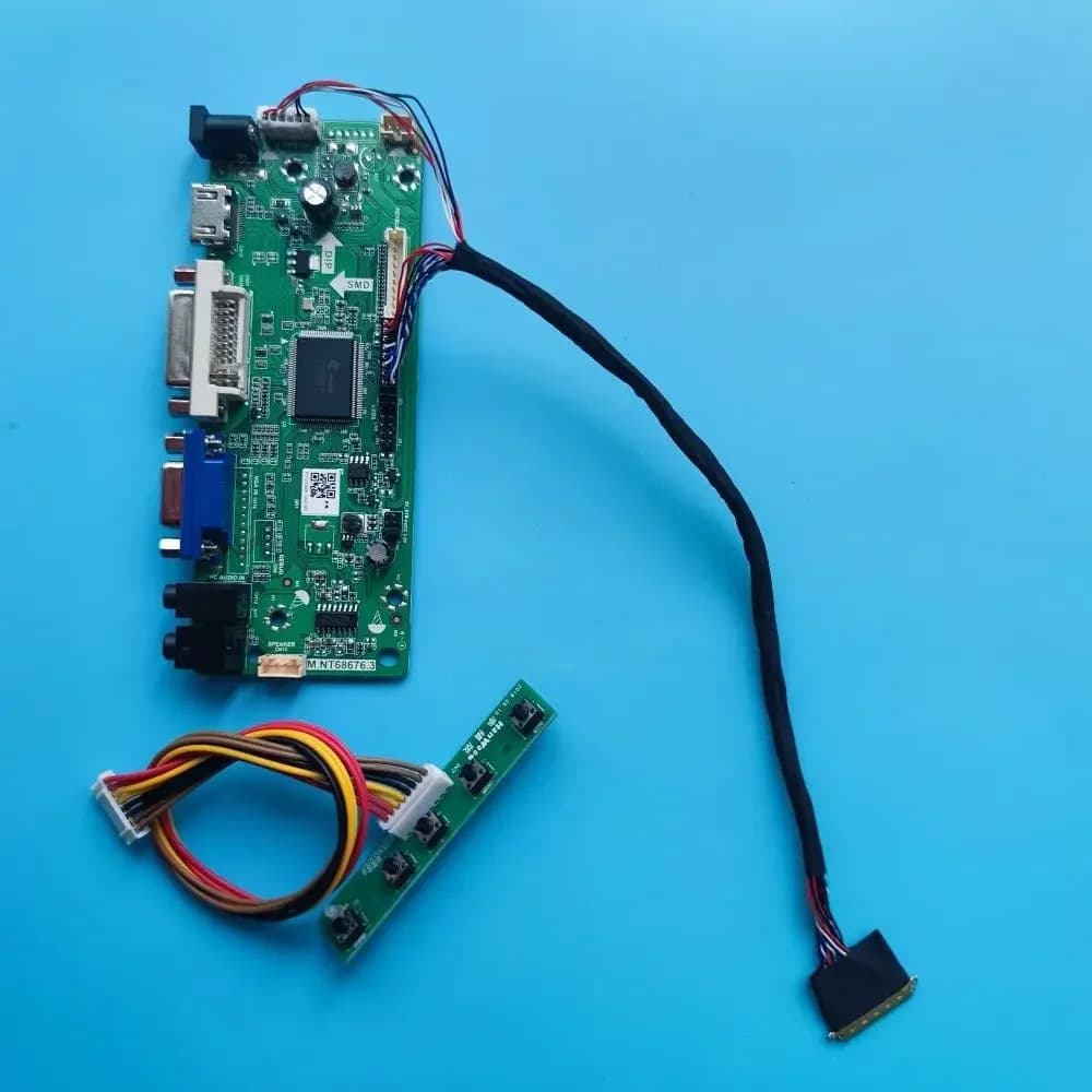 Kit B101EW01 V0 B101EW01 V1 B101EW01 V2 B101EW02 V0 B101EW02 V1 DVI Pannello LED LCD 10.1 "Scheda Controller Audio VGA 1280x720