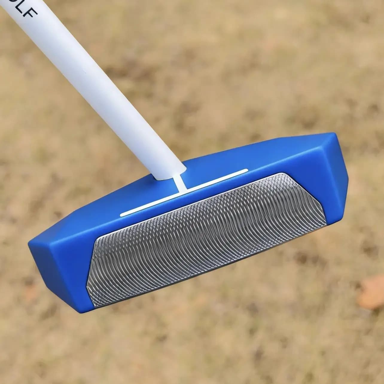 Putter da golf blu per mancini con zero coppia e design per il recupero della palla. Vedi i dettagli del prodotto per maggiori informazioni