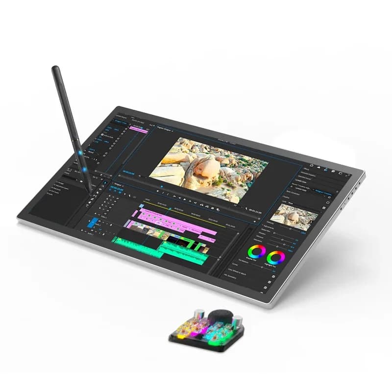 Supporta tablet Android di marca personalizzato OEM da 21,5 pollici Disegno grafico Scrittura Studenti Designer Tablet PC con penna