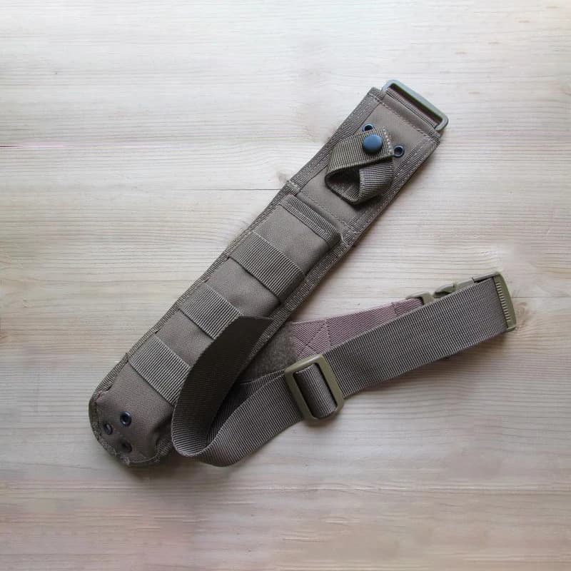 Mil Spec fibra di poliestere UTX Duraflex Nexus coltello dritto Tactical Leg guaina fodero per M9 Kabar MPK Strider MOLLE Belt