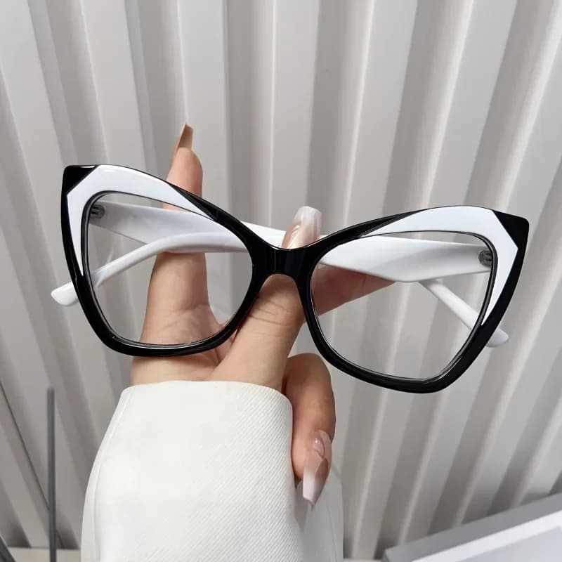 1pc-Nuova montatura classica rettangolare alla moda anti-luce blu per donne e uomini anti-luce bluTTT
