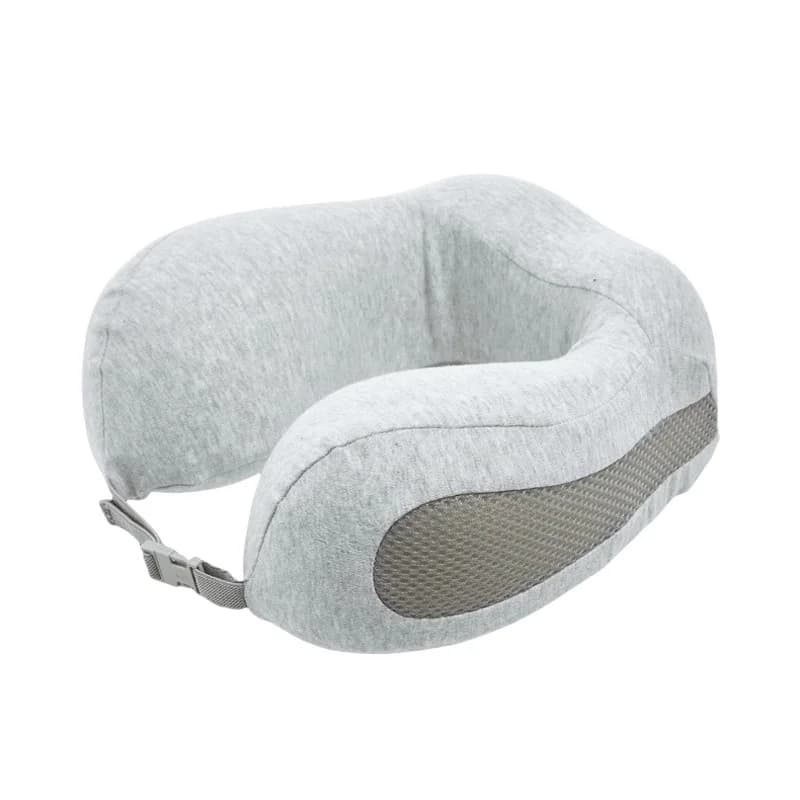 Cuscino per il collo a forma di U in memory foam 8H Tessuto composito antibatterico Regolazione gratuita Cuscini per pausa pranzo da viaggio in auto
